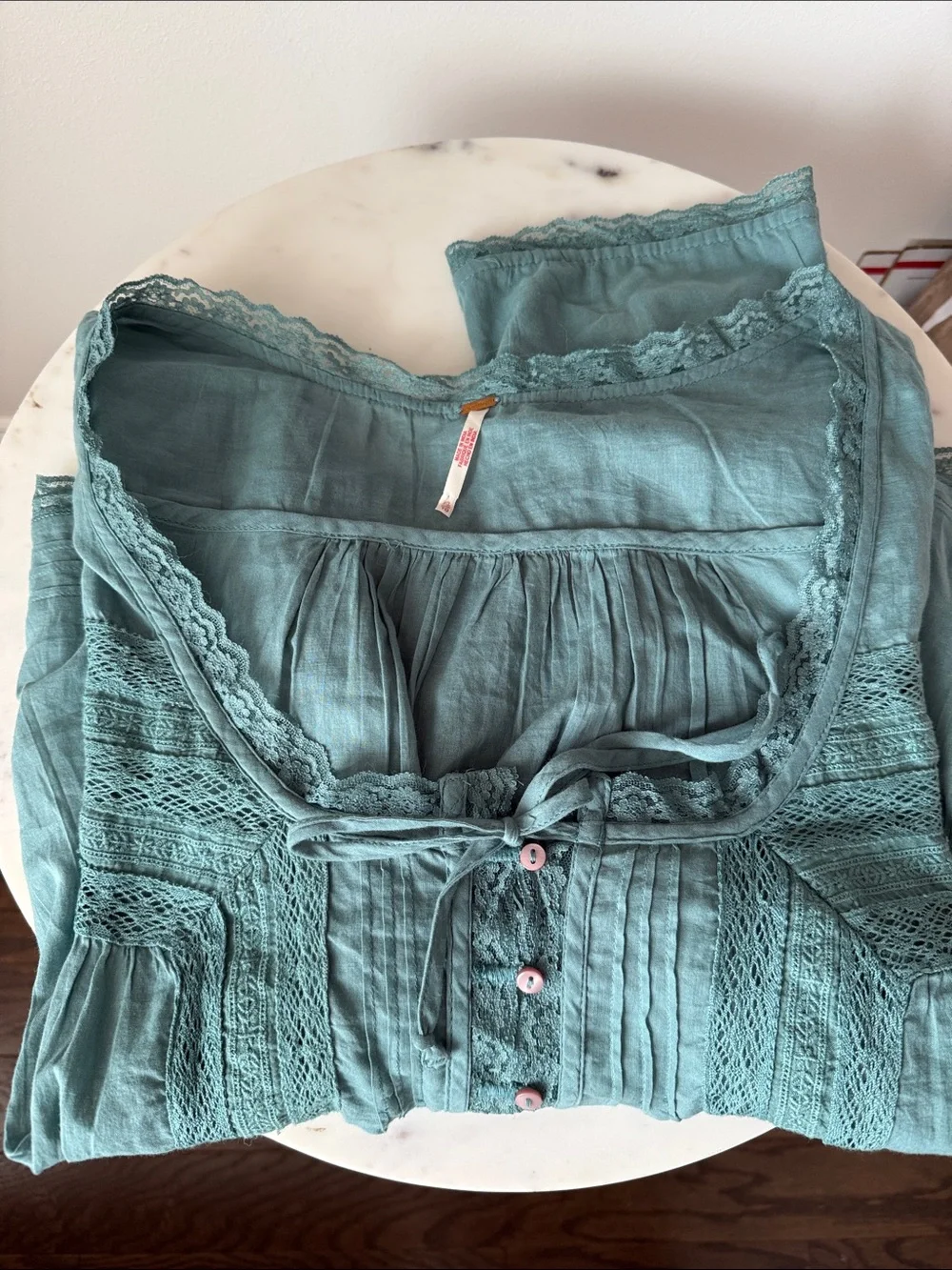 Free People lightweight teal
